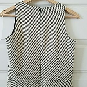 LOFT Dresses - Black and white waffle weave dress LOFT Dresses - Black and white waffle weave dress